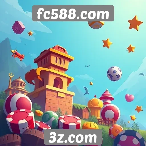 Versatilidade de jogos disponíveis no fc588.com
