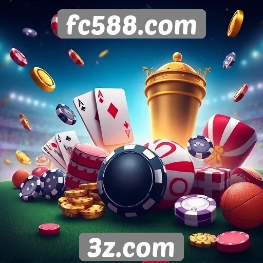 Opcões de jogos disponíveis no fc588.com